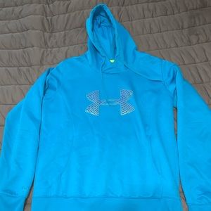 Blue Under Armour hoodie